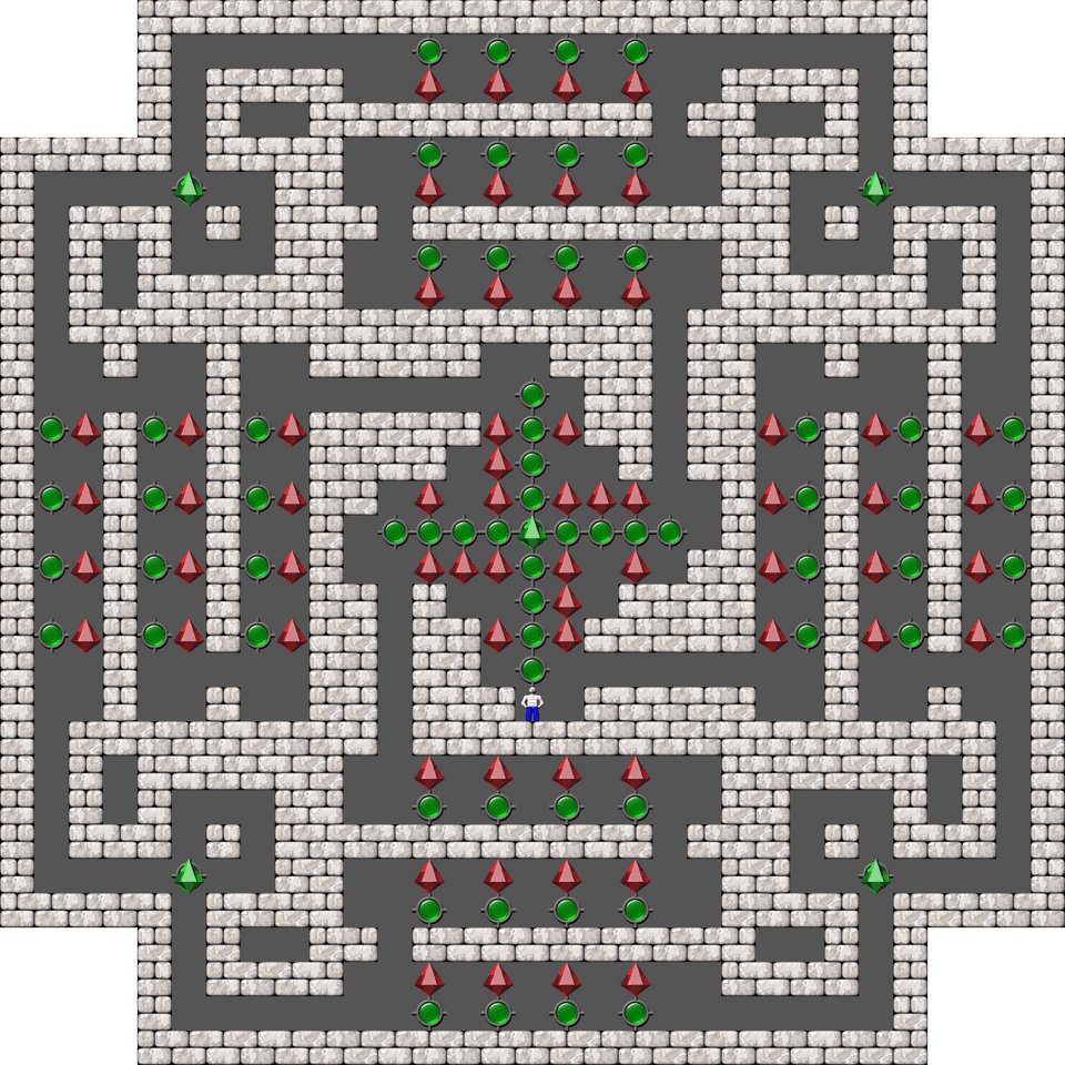 Сокобан Monry and Panda Arranged уровень 102